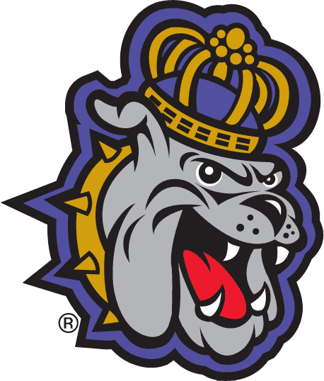 James Madison Dukes 2002-2012 Alternate Logo iron on paper